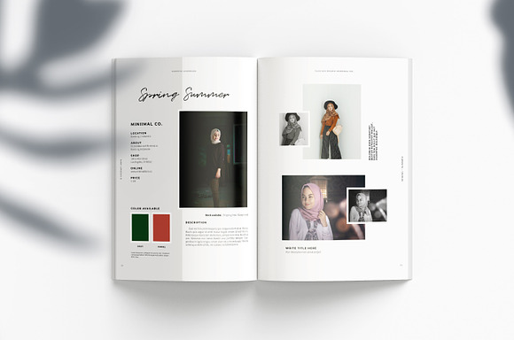 Kanesya Lookbook in Brochure Templates - product preview 5