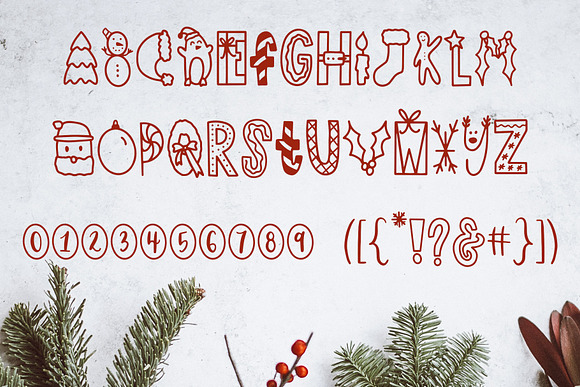 Dasher, A Holiday Symbols Font in Symbol Fonts - product preview 6