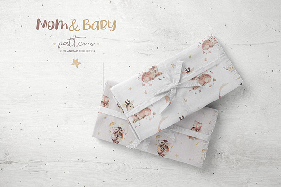 Baby & Mom cute collection in Illustrations - product preview 6