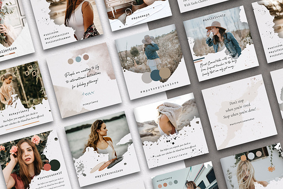 PS+Canva #InstaLove Posts & Stories in Instagram Templates - product preview 4