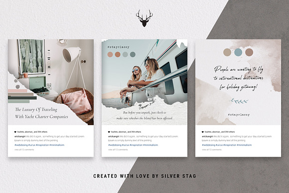 PS+Canva #InstaLove Posts & Stories in Instagram Templates - product preview 15