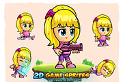Anna 2D Game Sprites