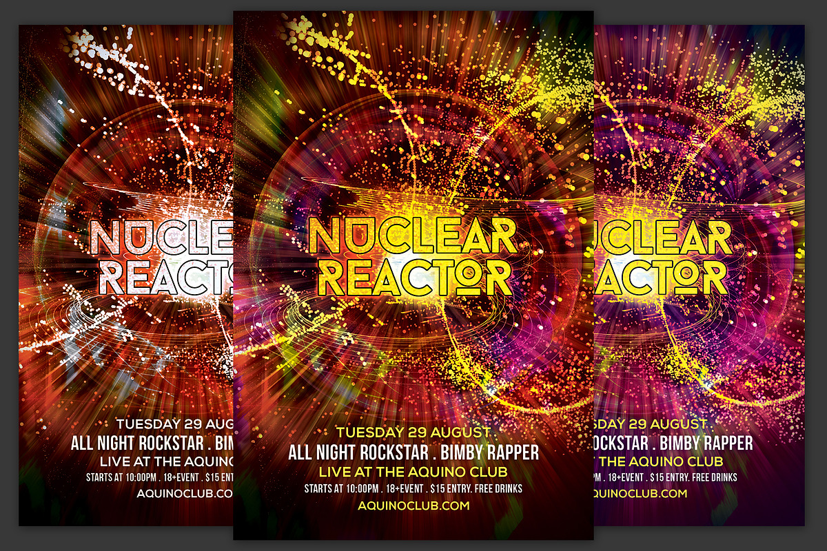 Nuclear Reactor Flyer in Flyer Templates - product preview 8