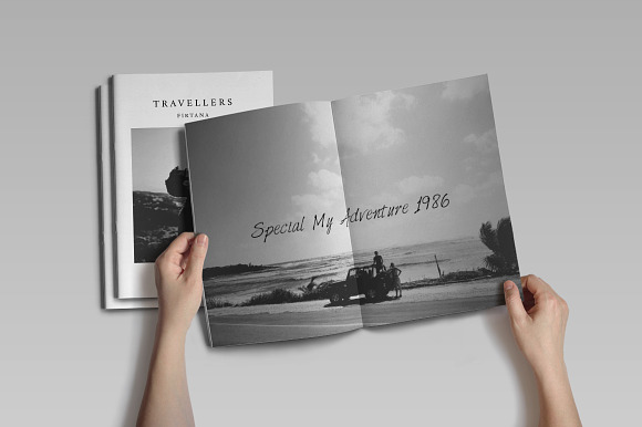 Travellers Portfolio in Brochure Templates - product preview 1