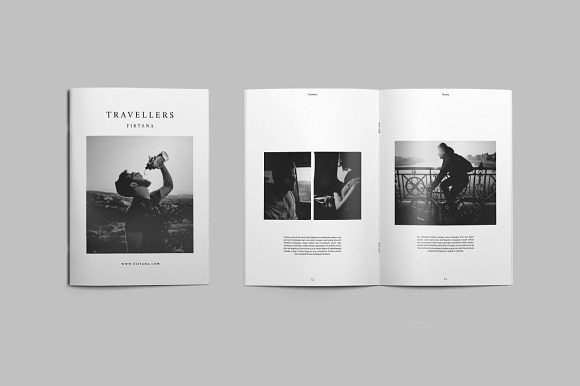 Travellers Portfolio in Brochure Templates - product preview 6