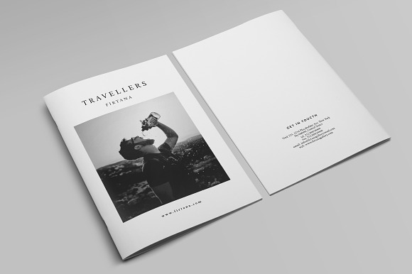 Travellers Portfolio in Brochure Templates - product preview 12