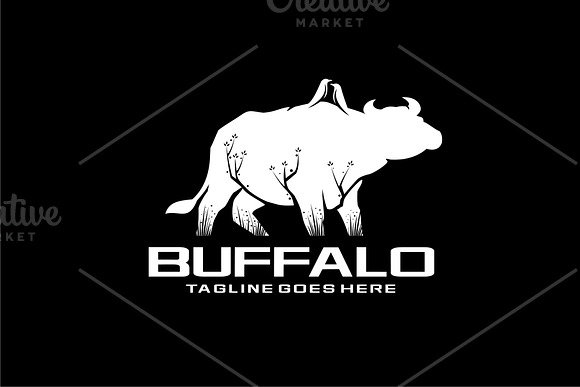 Black Buffalo in Logo Templates - product preview 1