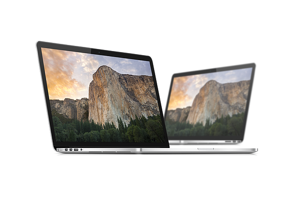 Realistics mockup-Apple Macbook Pro in Mobile & Web Mockups - product preview 1