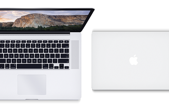 Realistics mockup-Apple Macbook Pro in Mobile & Web Mockups - product preview 4