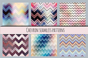 Chevron seamless patterns.