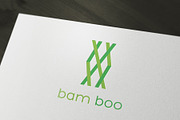 bam boo logo template