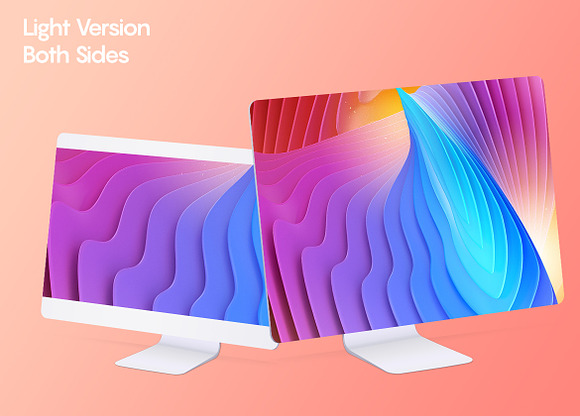 Isometric iMac Pro Mockups 3.0 in Mobile & Web Mockups - product preview 1