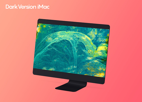Isometric iMac Pro Mockups 3.0 in Mobile & Web Mockups - product preview 3