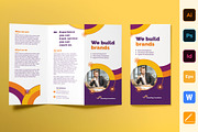 Branding Consultant Brochure Trifold