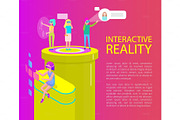 Interactive Reality Cartoon Banner