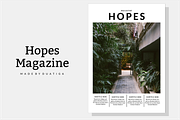 Hopes Magazine Template
