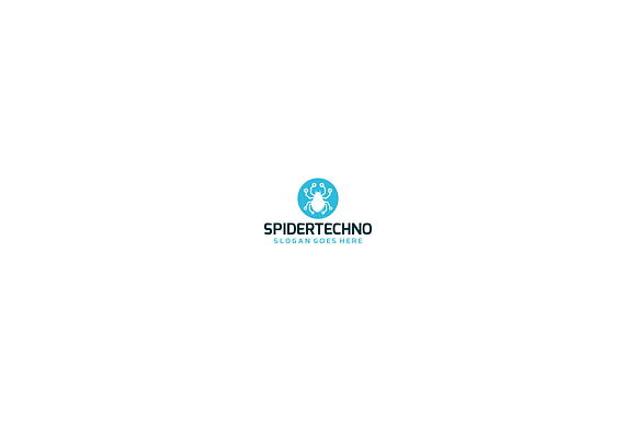 Spider Tech Logo in Logo Templates - product preview 1