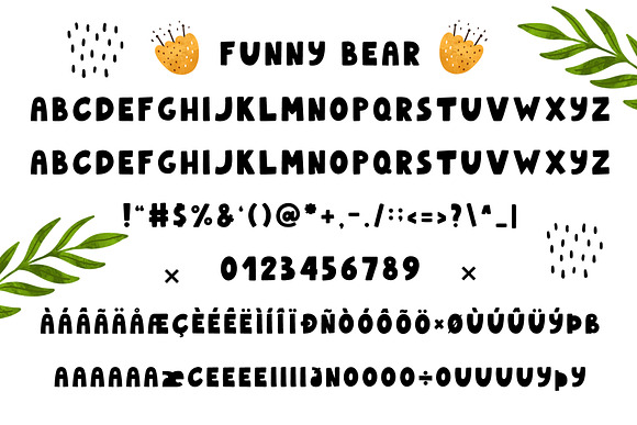 Funnybear & Funnydeer - Duo font in Script Fonts - product preview 2