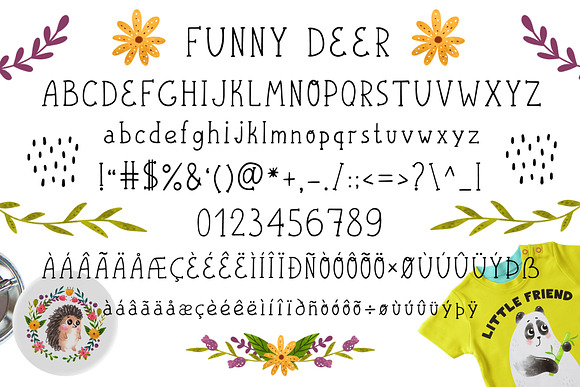 Funnybear & Funnydeer - Duo font in Script Fonts - product preview 4