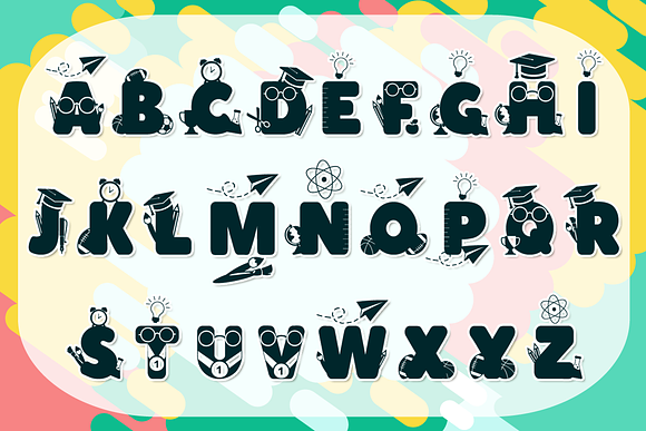 Back to School Font + Bonus Extras in Display Fonts - product preview 1