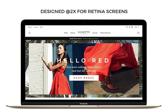 10 Modern Fashion Web Banners PSD in Web Elements - product preview 3