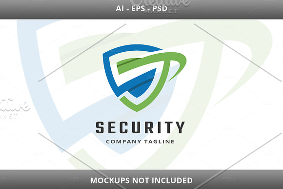 Security Letter S Logo in Logo Templates - product preview 3