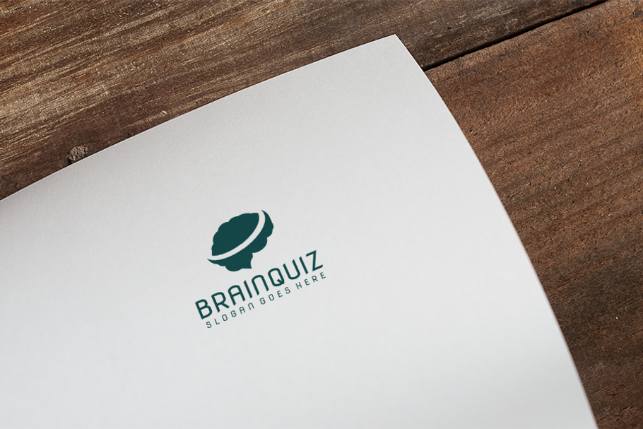 Brain Quiz Logo in Logo Templates - product preview 8