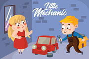 Little Mechanic - Illustration