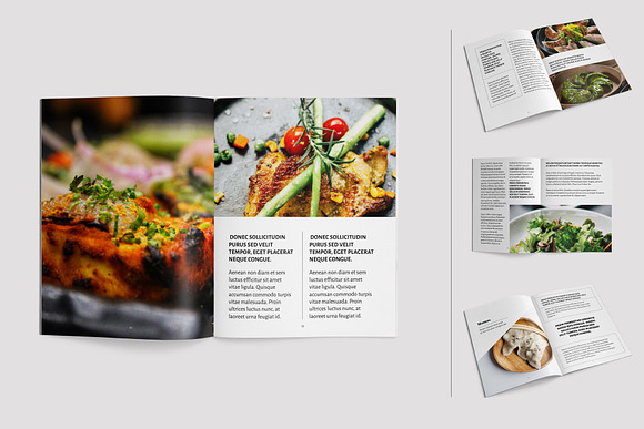 Cookbook Template in Brochure Templates - product preview 4