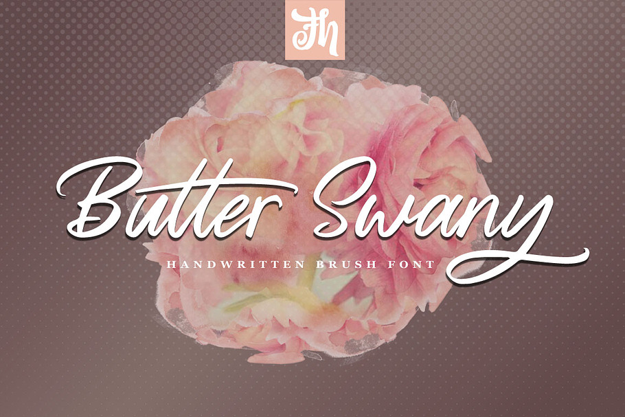 Butter Swany - Handwritten Font in Script Fonts - product preview 8
