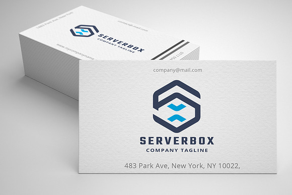 Server Box Letter S Logo in Logo Templates - product preview 1
