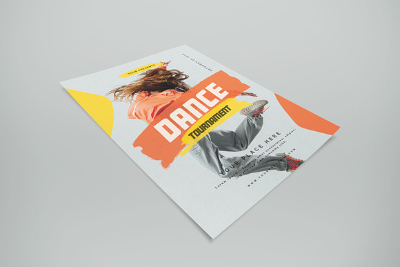 Dance Tournament Flyer in Flyer Templates - product preview 1