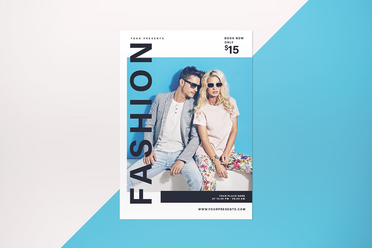 Fashion Show Flyer in Flyer Templates - product preview 8