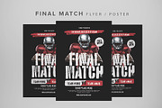 Final Match Flyer