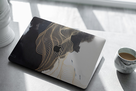 MacBook Skin Mock-Up in Product Mockups - product preview 5
