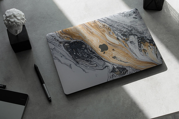 MacBook Skin Mock-Up in Product Mockups - product preview 11