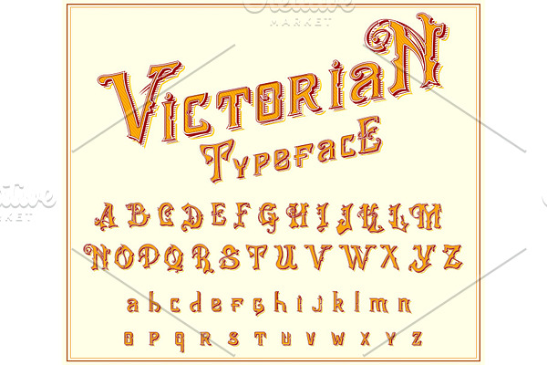 Victorian Font in ancient
