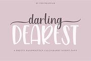 Darling Dearest Script Font