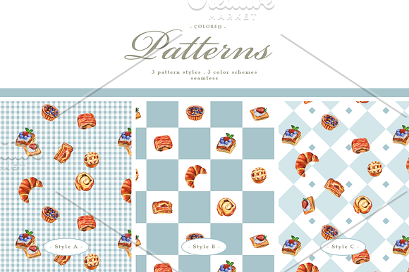Patisserie Illustrations in Illustrations - product preview 1