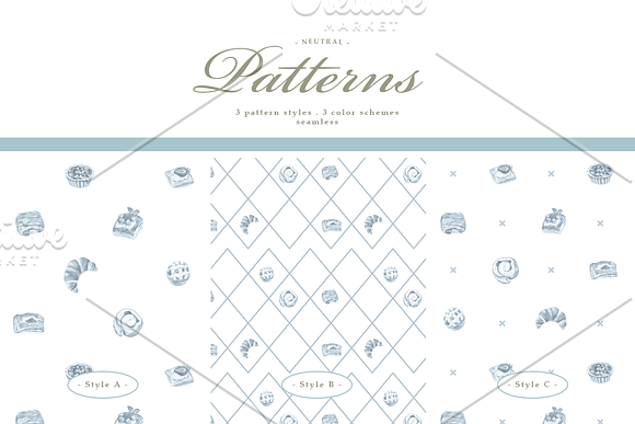 Patisserie Illustrations in Illustrations - product preview 2