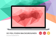 10 Polygonal Backgrounds