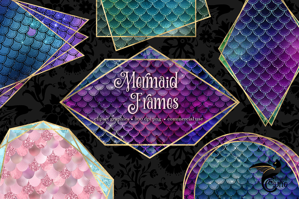 Mermaid Frames in Objects - product preview 8