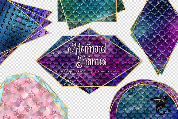 Mermaid Frames in Objects - product preview 1
