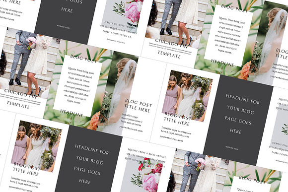 Pinterest for Wedding Photographers in Pinterest Templates - product preview 3