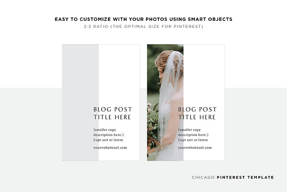 Pinterest for Wedding Photographers in Pinterest Templates - product preview 4