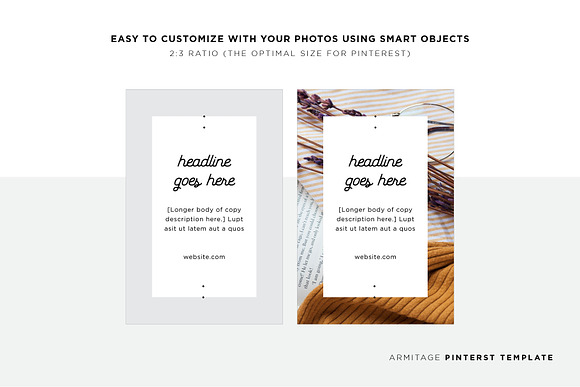 Armitage Pinterest Template (PSD) in Pinterest Templates - product preview 4