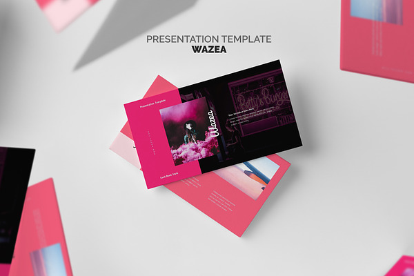 Wazea : Pink Color Tone Keynote