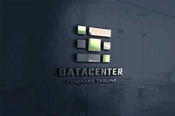 Data Center Logo in Logo Templates - product preview 1