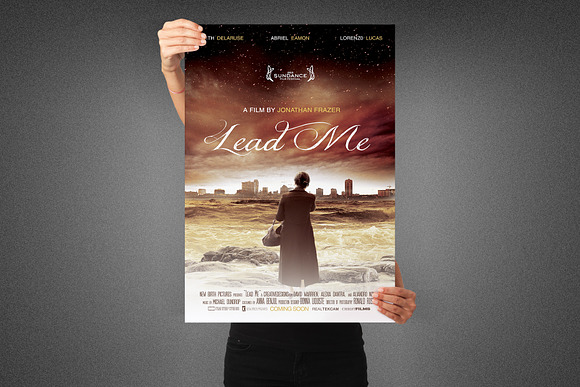 Lead Me Movie Poster Template in Flyer Templates - product preview 1