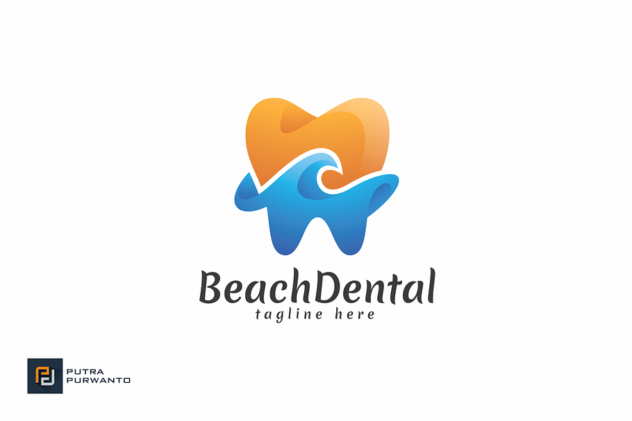 Beach Dental - Logo Template in Logo Templates - product preview 8